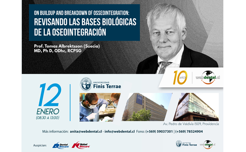 Dr. Tomas Albrektsson en Chile